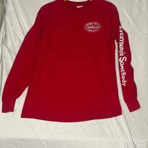 Vintage Texas Tech University Red Long Sleeve Medium